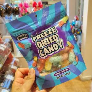 Most Loved: Freeze Dried Gummy Worms 50g