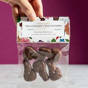 Easter BAG OF FIVE, EASTER BUNNIES, MILK CHOCOLATE