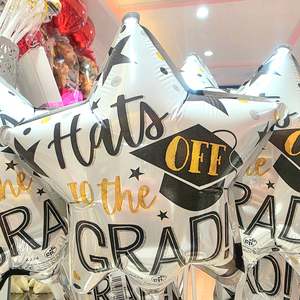 This Months Special: Hats Off Grad Balloon