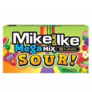 American Lollies Collection: Mike & Ike Theater Box Mega Mix Sour 120g