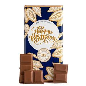 Nz Handmade Chocolates: Devonport Happy Birthday Chocolate Bar