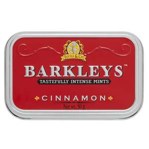 Novelty Extra Sweets: Barkleys Classic Mints Cinnamon