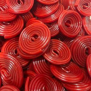 Pickandmix: Strawberry Wheels (200g/500g)