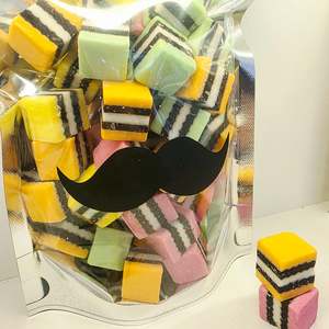 Father’s Day Mustache Bag_Licorice Allsorts