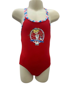 Preschool Girls Swimwear: Speedo Double Crossback One Piece - Sally by the Sea
