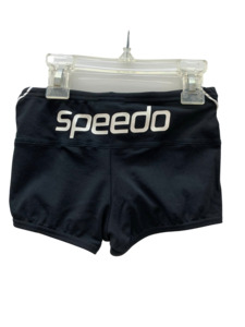 Speedo Aquashorts - Logo (Black/White)