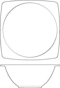 Products: Royal Porcelain Times Square Benign Cereal Bowl 15.5cm - Hospitality, Loose Dinnerware - The Table