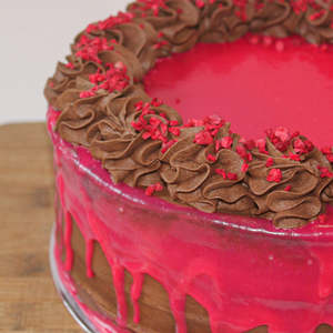 Gluten Free: Decadent Chocolate Berry Cake (GF)