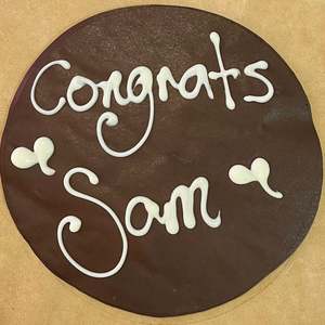 Decoration: Decorative chocolate