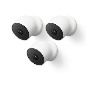 Home Security: Google Nest Wire-Free Battery Cam: 3 Pack