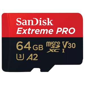 Sandisk Extreme Pro 64GB MicroSD Card