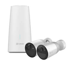 Home Security: EZVIZ BC1-B2 Security Bundle - 2-Pack ( Camera x 2 & Base x 1 )