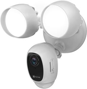 Home Security: EZVIZ LC1C Smart Home Security Wireless Outdoor Camera with Floodlights