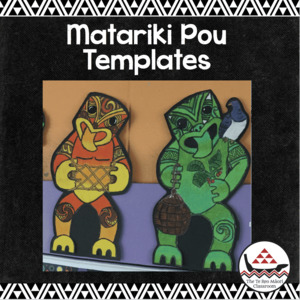 Products: Matariki Pou Templates - The Te Reo Māori Classroom