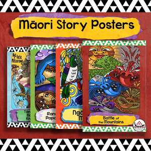 Products: Māori Story Posters - The Te Reo Māori Classroom