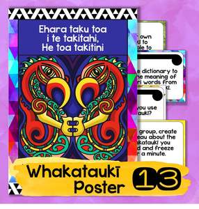 Whakataukī Poster 13 - The Te Reo Māori Classroom