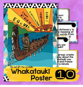 Products: Whakataukī Poster 10 - The Te Reo Māori Classroom
