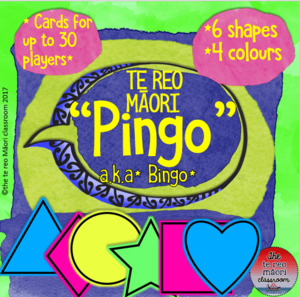 Products: Te Reo Māori Shape Bingo - The Te Reo Māori Classroom