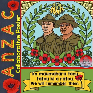 Products: ANZAC Collaborative Poster - The Te Reo Māori Classroom