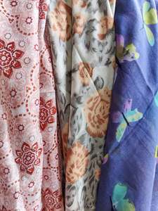 Accessories: Light Patterned Scarves