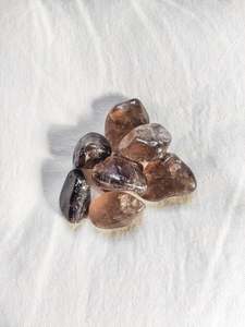 Beauty Wellness: Smoky Quartz Tumbled Crystals
