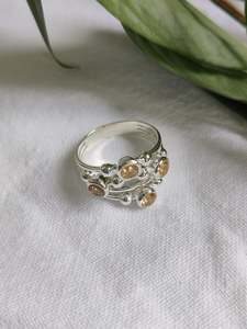 Sterling Silver Favourites: Silver Multiple Stone Ring