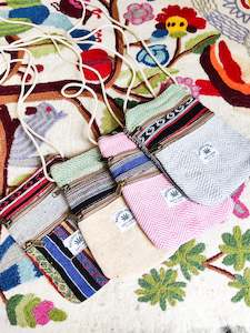 Accessories: Small Cotton Shoulder Pouch