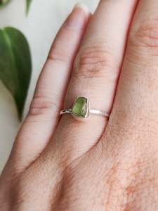 Back In Stock: Rough Tourmaline Sterling Silver Rings