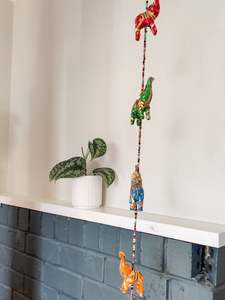 Back In Stock: Coloured Elephant String Mobile