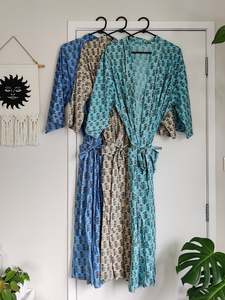 Dresses: Luxe Cotton Robe - Tulip