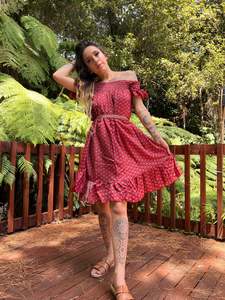 Dresses: Meadow Dress - Red