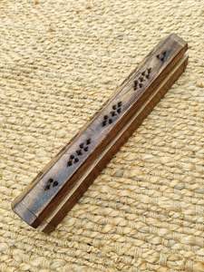 Incense: Wooden Incense Holder Box
