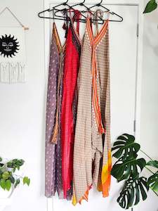 Dresses: Recycled Silk Sari Long Point Dress