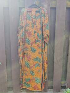 Dresses: Recycled Silk Sari Kaftan