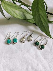 Sterling Silver Favourites: Silver Gemstone Earrings