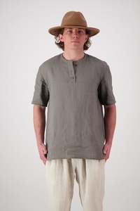 Shirt: The Hawkdun Linen T-Shirt