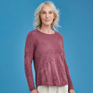 Royal Merino - Flora Stitch Sweater