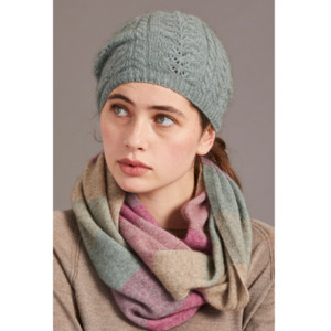 McDonald - Merino & Possum Cable Beret