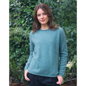 Products: Lothlorian - Merino & Possum Scroll Jumper