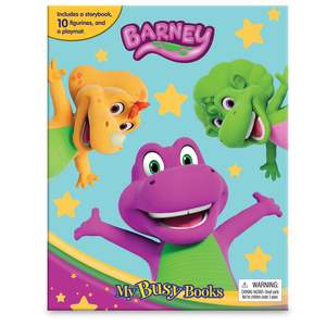 New: My Busy Books - Mattel Barney