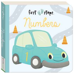 6 Months: First Steps Board Book Numbers