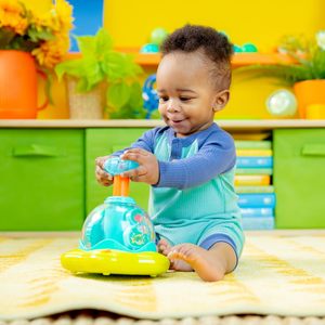 12 Months: Bright Starts Press & Glow Spinner
