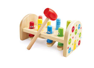 12 Months: Play Essentials Rainbow Hammer Bench