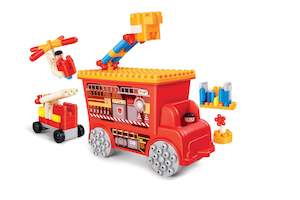 Poly M Fire Rescue Truck