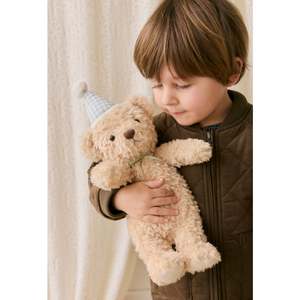 Snuggle Bunnies - Birthday Arthur with Gingham Hat 30cm