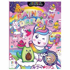 Kaleidoscope Sticker Colouring Rainbow Magic