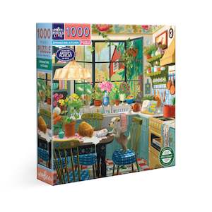 Springtime Kitchen 1000 Sq Puzzle
