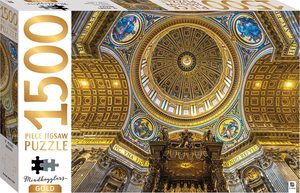 13 Years Plus: Mindbogglers Gold 1500pc Puzzle: St.Peters Basilica