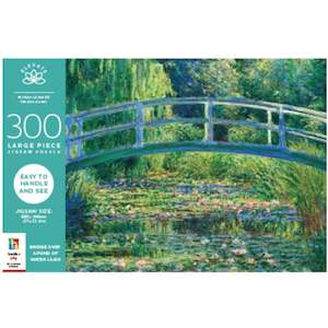 300p Large Piece Jigsaw: Monet