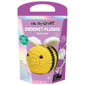 13 Years Plus: Oh My Craft  Crochet Plushie Betty Bee